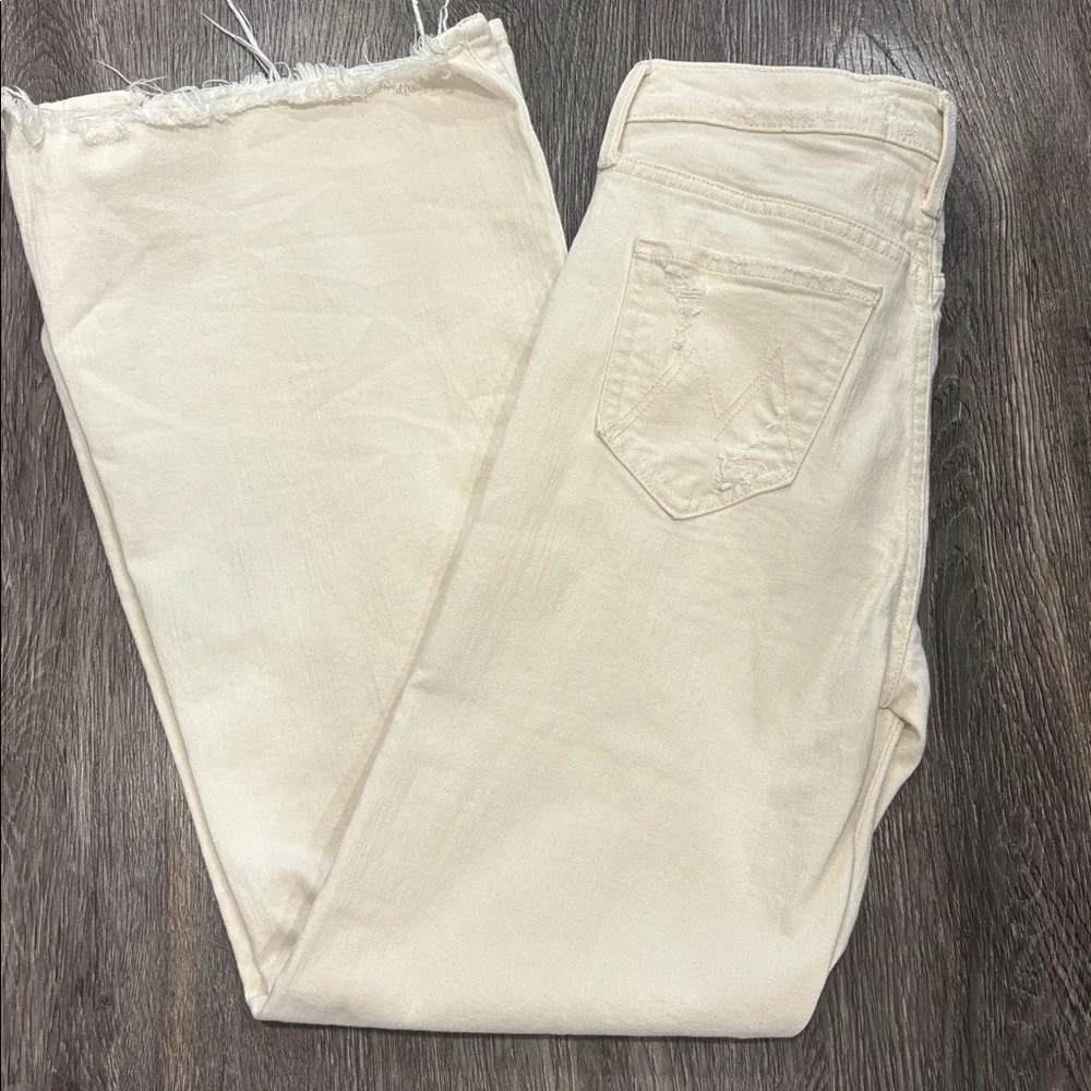 MOTHER Denim The Tomcat Roller Chew Flare Jeans - Unnatural Acts - Picture 4 of 9